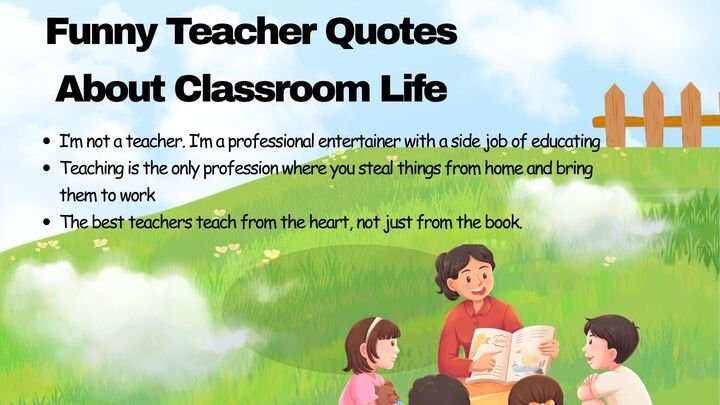 Funny Teacher Quotes About Classroom Life