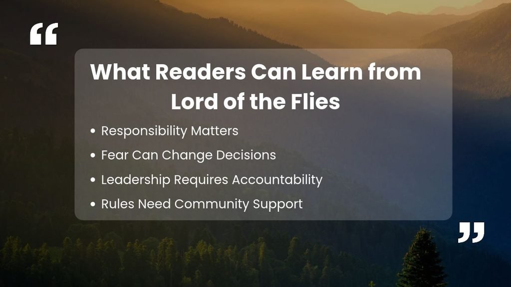 What Readers Can Learn from Lord of the Flies